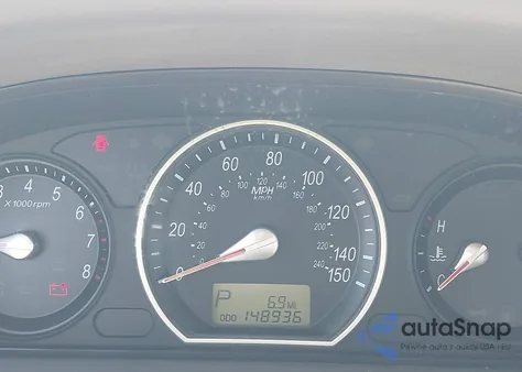 2006 Hyundai Sonata Gls/Lx z USA, uszkodzony, nr VIN 5NPEU46C76H140108